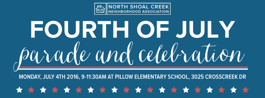 16TH ANNUAL NORTH SHOAL CREEK NEIGHBORHOOD PARADE AND CELEBRATION